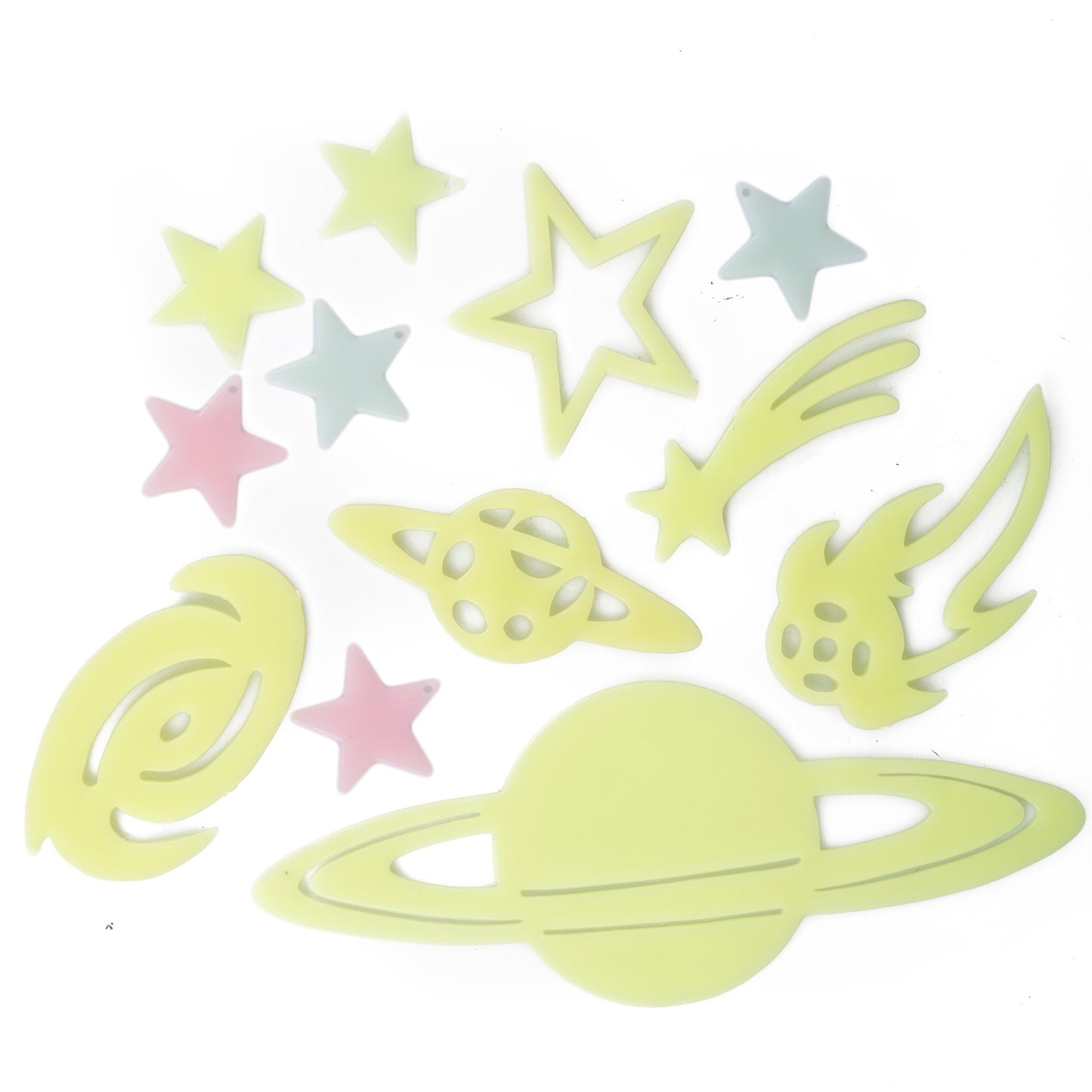 Glow in the Dark - Saturn & Outer Space