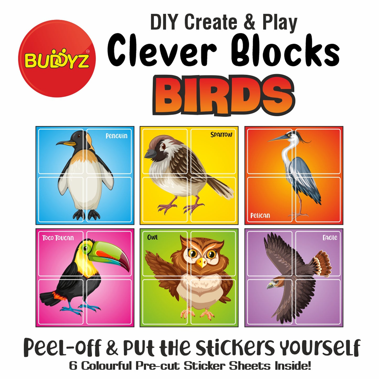 Clever Blocks - Birds