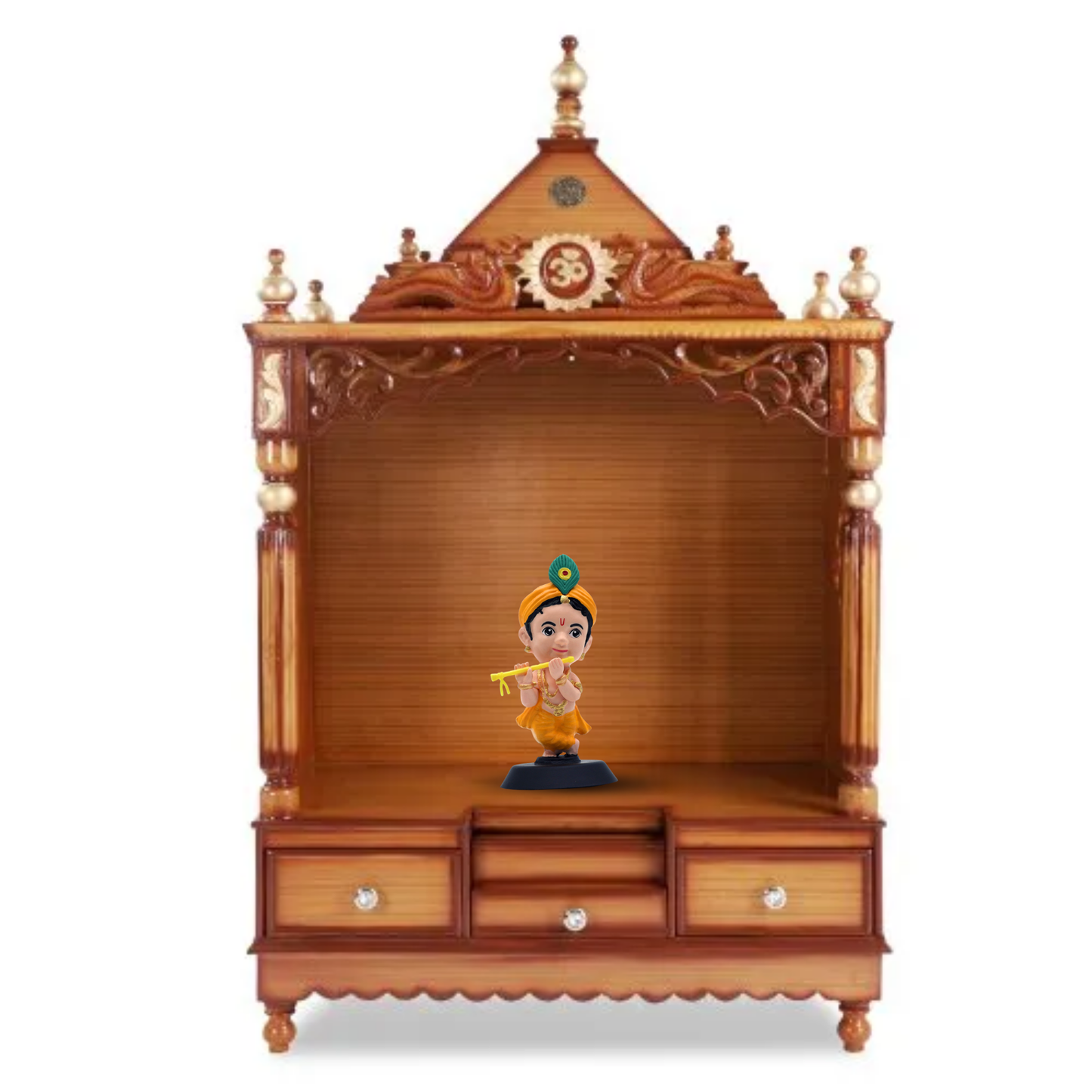 BHAKTI BANSIDHAR - SKIN TONE KRISHNA IDOL