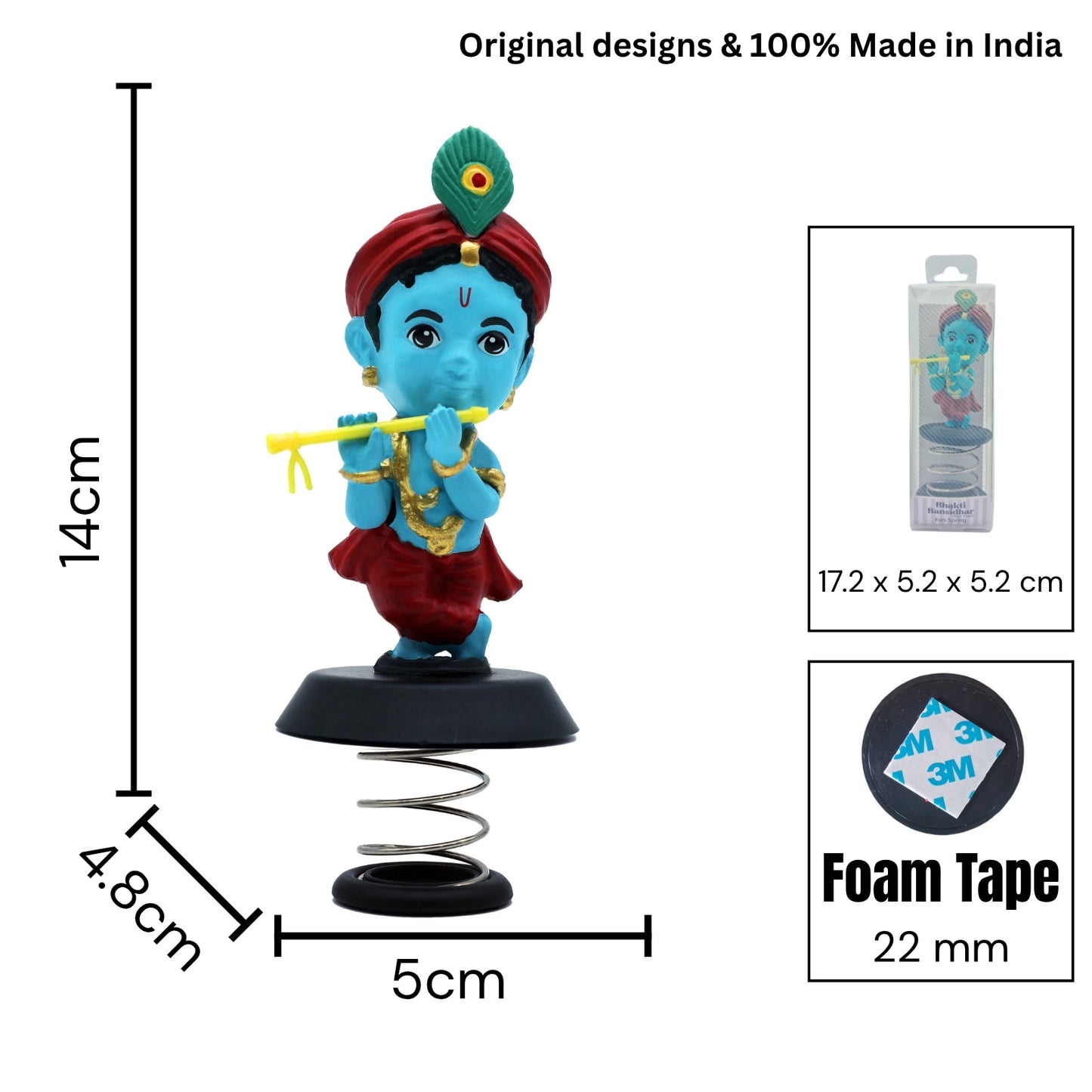 FUNSPRING BHAKTI BANSIDHAR - BLUE TONE KRISHNA