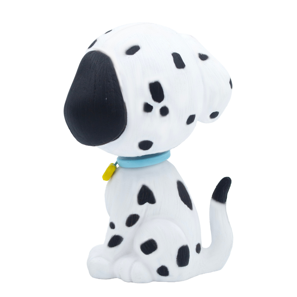 BOBBLEHEAD DOG - White & Black