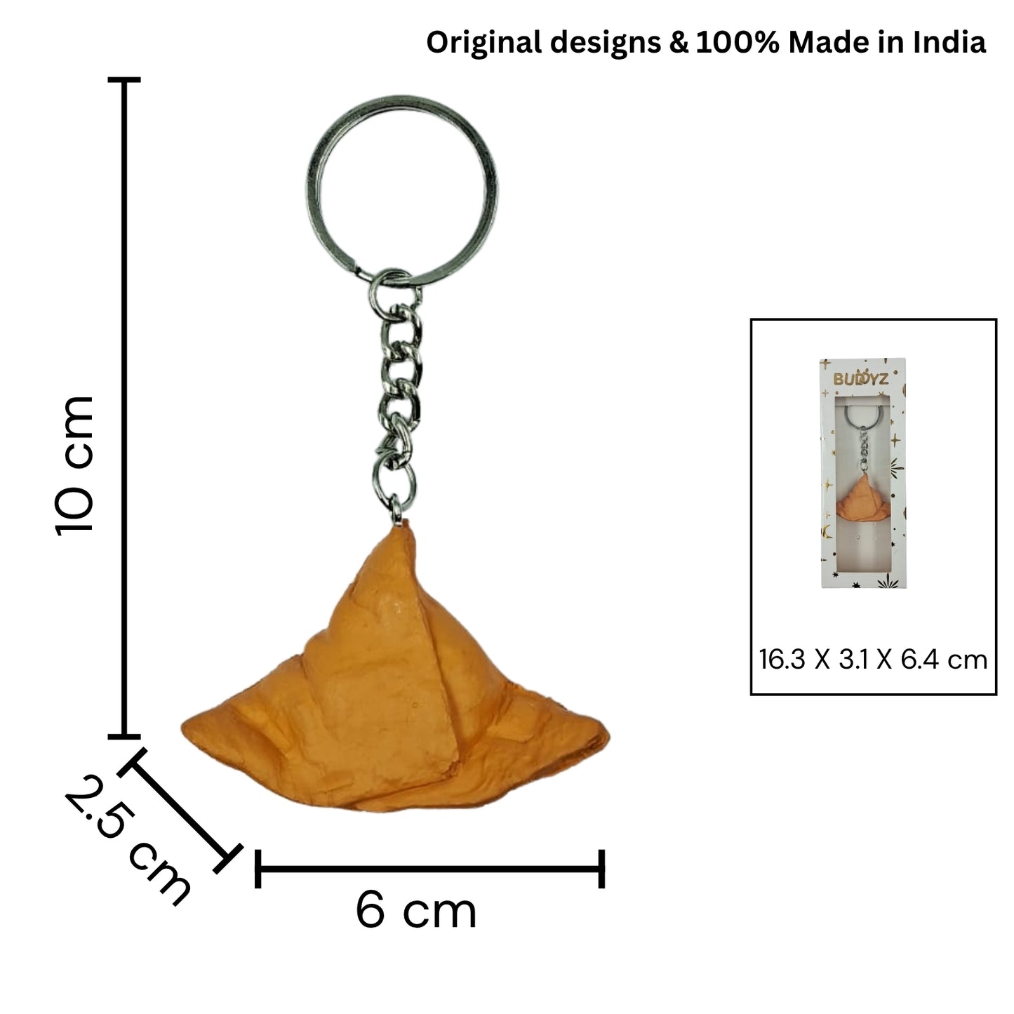 SAMOSA - KEYCHAIN