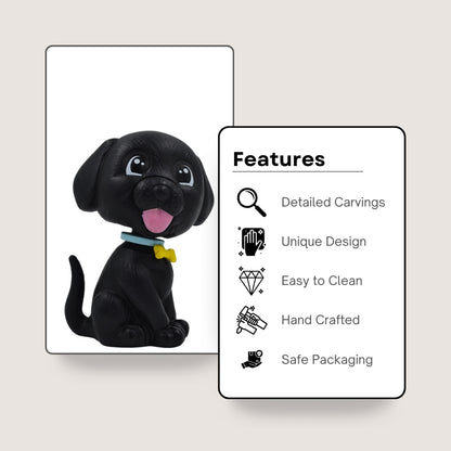 BOBBLEHEAD - DOG – Black