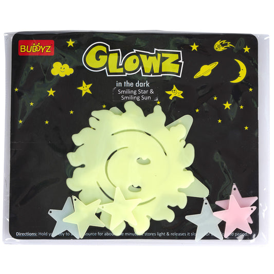 Glow In The Dark - Smiling Star & Smiling Sun