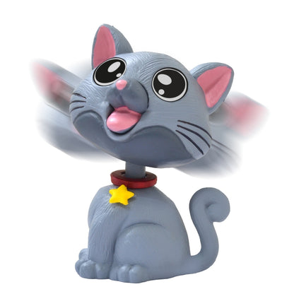 BOBBLEHEAD - CAT - Grey