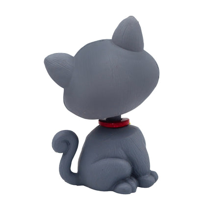 BOBBLEHEAD - CAT - Grey