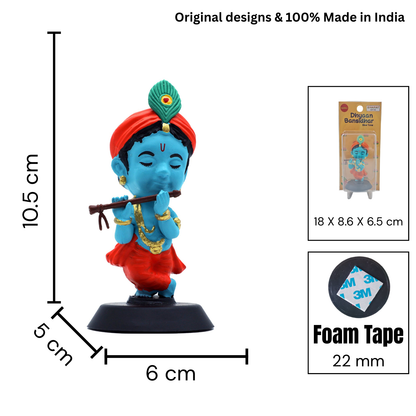 DHYAAN BANSIDHAR - BLUE TONE KRISHNA IDOL