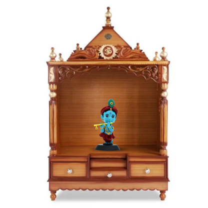 BHAKTI BANSIDHAR - BLUE TONE  KRISHNA IDOL