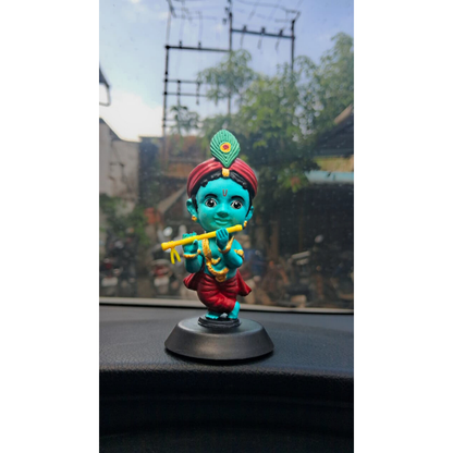 BHAKTI BANSIDHAR - BLUE TONE  KRISHNA IDOL