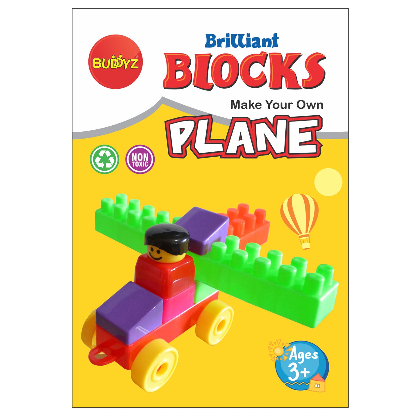Brilliant Blocks - Plane