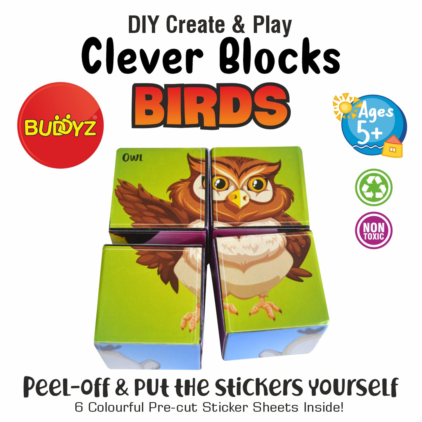 Clever Blocks - Birds