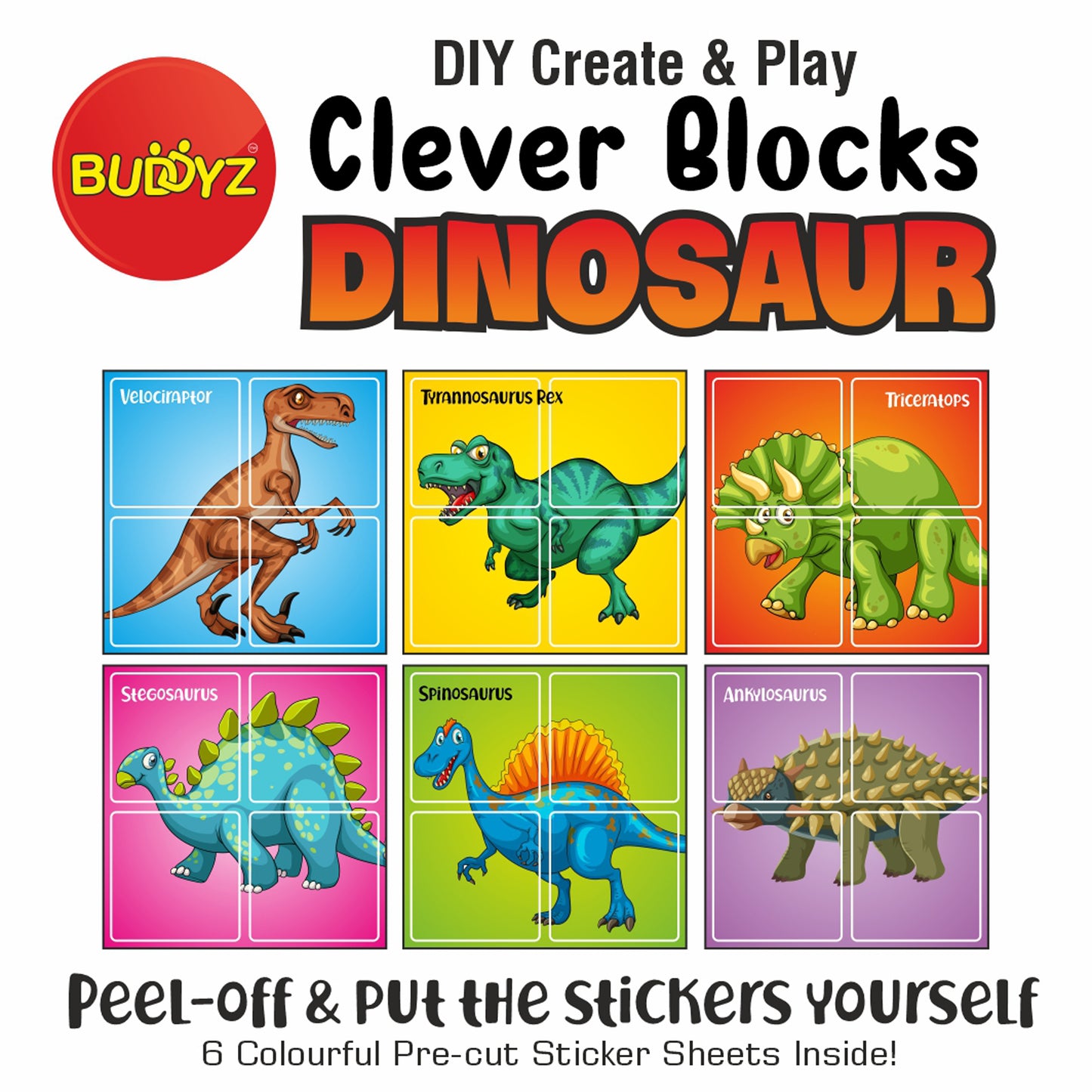 Clever Blocks - Dinosaur