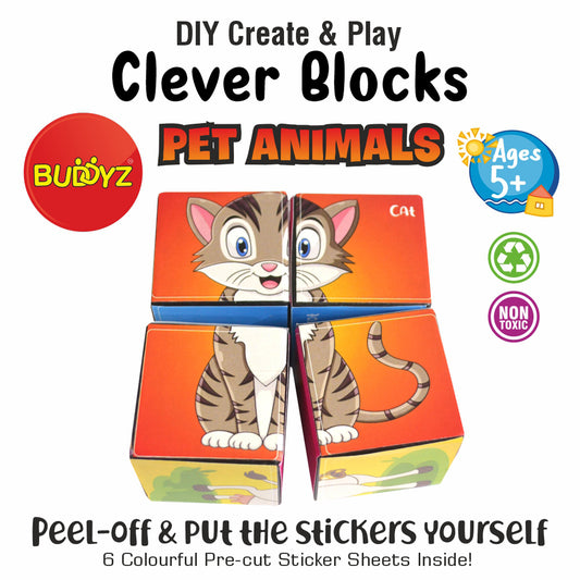 Clever Blocks - Pet Animals