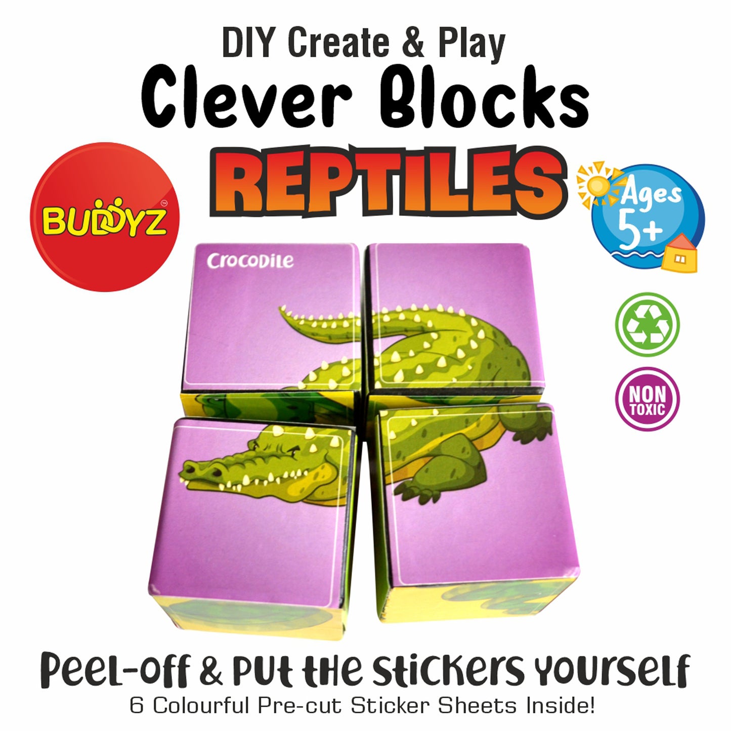 Clever Blocks - Reptiles