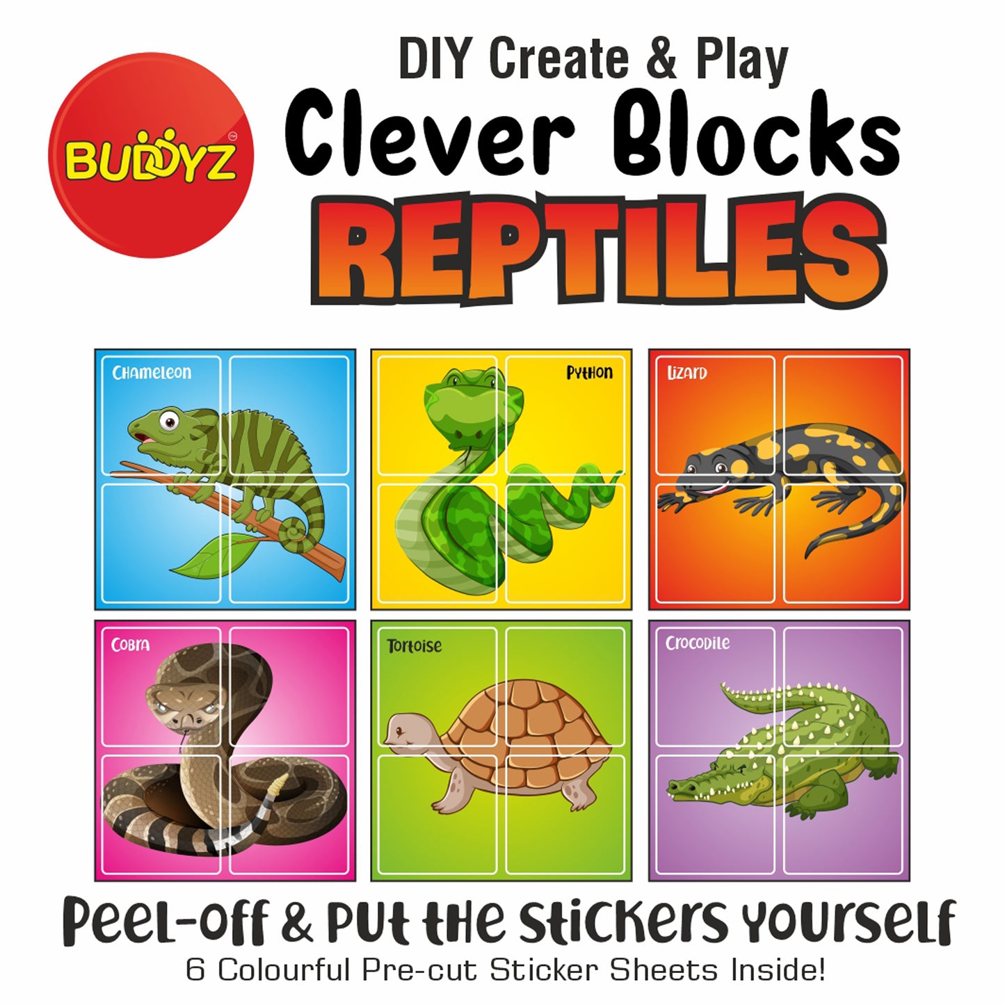 Clever Blocks - Reptiles