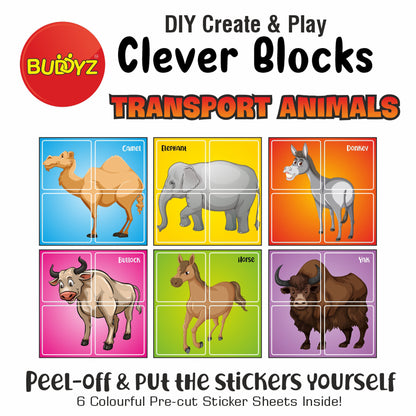 Clever Blocks - Transport Animals