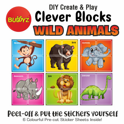 Clever Blocks - Wild Animals