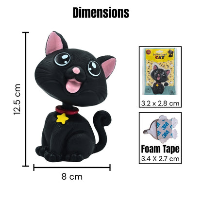 BOBBLEHEAD - CAT - Black