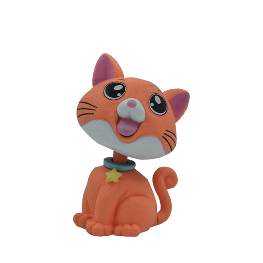 BOBBLEHEAD - CAT - Orange