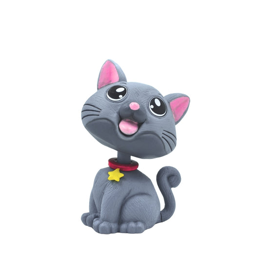 BOBBLEHEAD - CAT - Grey