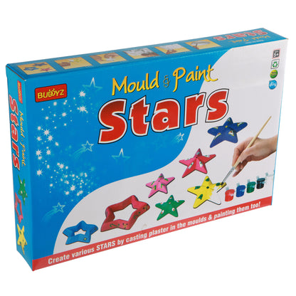 Mould and paint stars DIY craft kit for kids