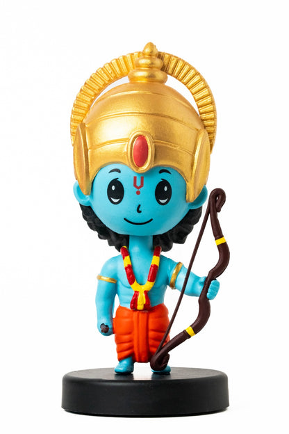 Shree Ram bobblehead figurine with detailed design