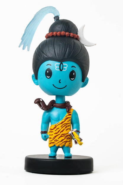 Shiv Shankar bobblehead idol with detailed design